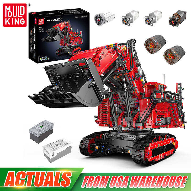 Kids Outdoor Excavator - Mold King 17070 17071 การวิเคราะห์รถของเล่น RC