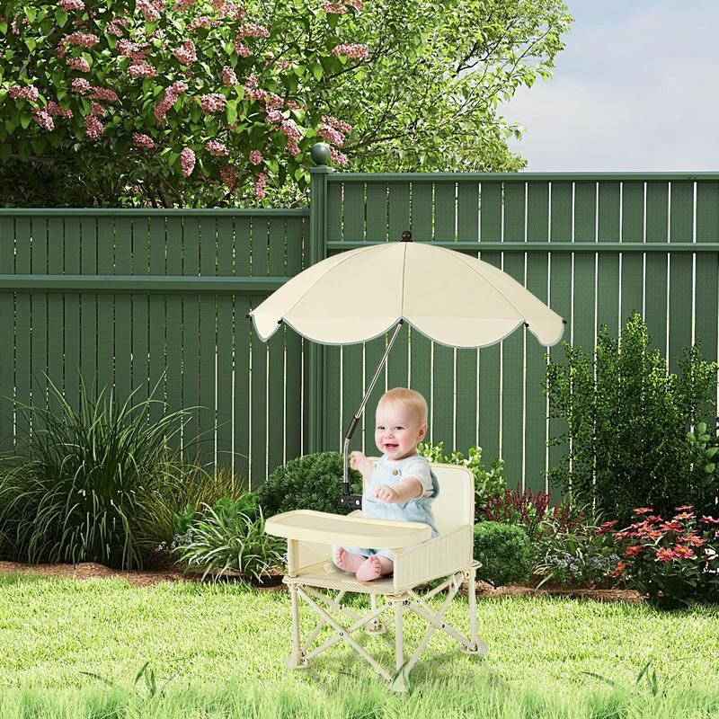 Kids Outdoor Folding Chair - เก้าอี้รับประทานอาหารเด็ก Booster Seat แบบพกพาพับเด็กเก้าอี้ให้อาหารชายหาดกลางแจ้งที่นั่งเด็กเฟอร์นิเจอร์อุปกรณ์