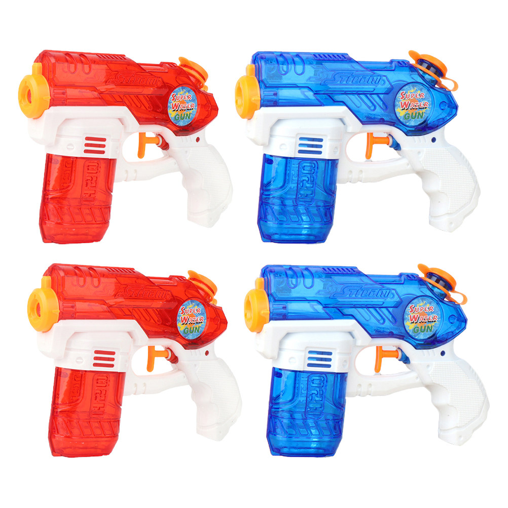 Kids Outdoor Water Sprinkler - ปืนฉีดน้ำ 4 ชิ้น ของเล่นฉีดน้ำสำหรับเด็ก ฤดูร้อน สระว่ายน้ำ