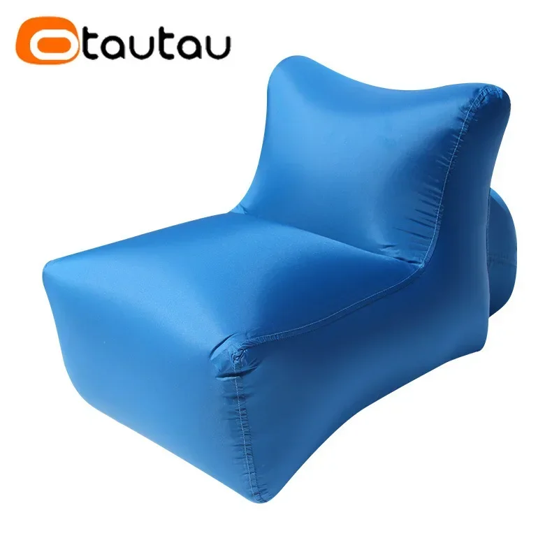 Kids Outdoor Lounger Chair - Otautau เก้าอี้เป่าลมพกพาขนาดเล็กเก้าอี้กลางแจ้งสำหรับตั้งแคมป์ออตโตมันริมชายหาดสระว่ายน้ำแบบลอยน้ำเฟอร์นิเจอร์เบาะลมรองนั่ง SF108เด็กและผู้ใหญ่