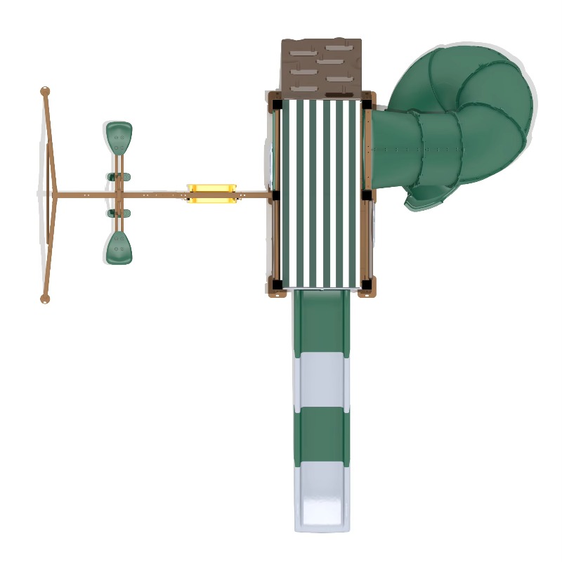 สไลเดอร์เด็กแบบเป็นมิตรกับสิ่ง - Kids Outdoor Wooden Playhouse บทวิจารณ์และราคา