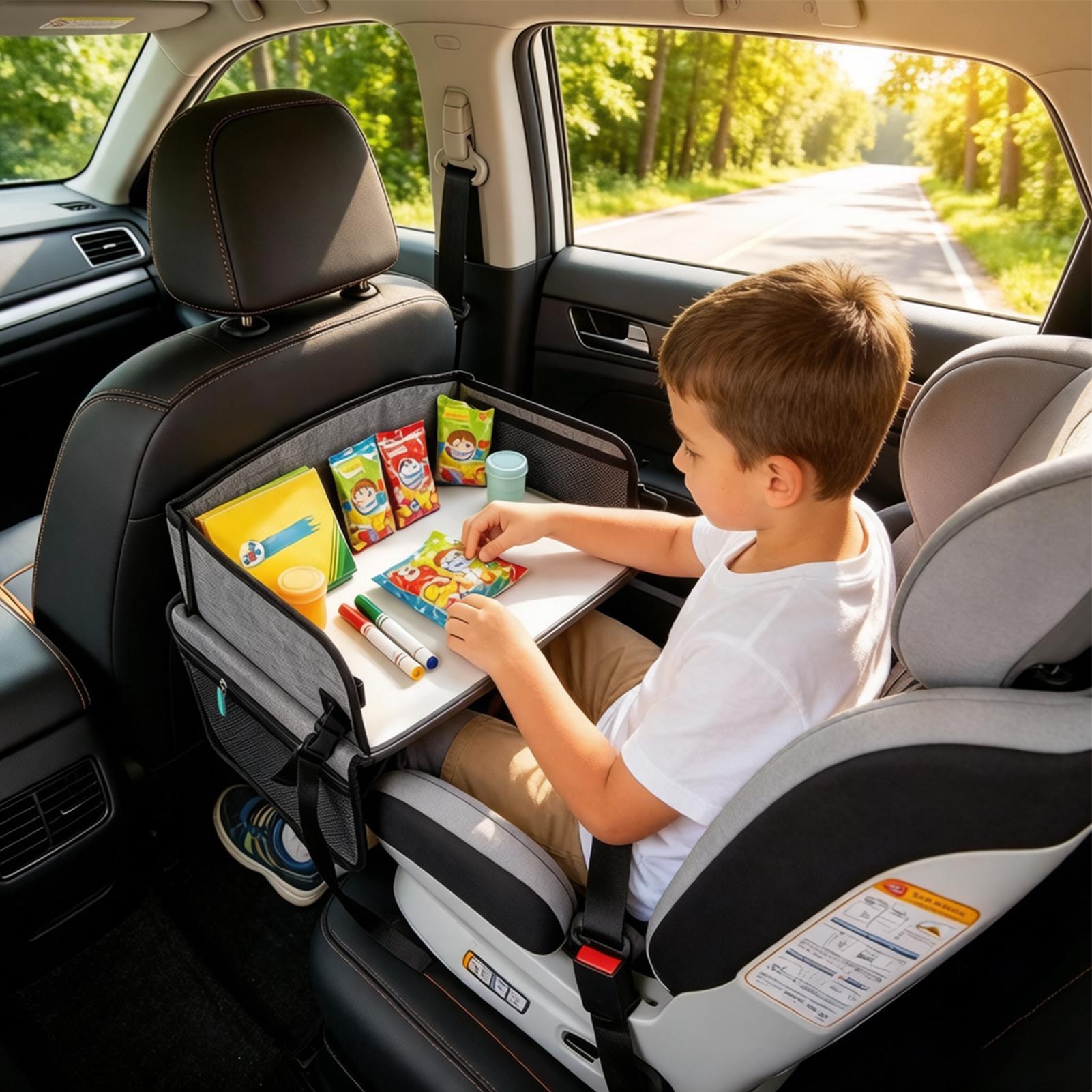 ถาดเดินทางสำหรับเด็ก พับได้ พก - Kids Outdoor Car บทวิจารณ์และราคา