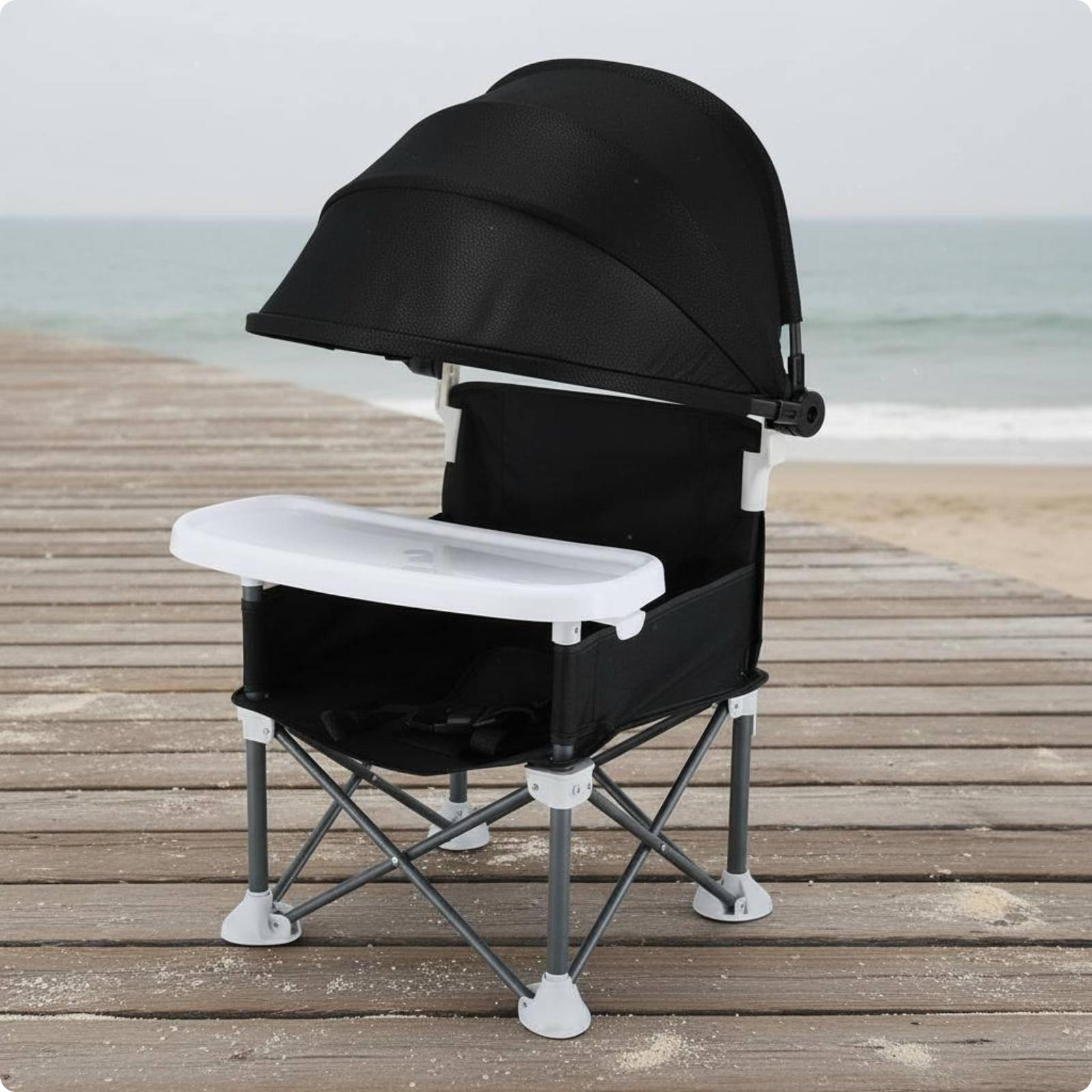 เก้าอี้พับสำหรับเด็กพร้อมหลังค - Kids Outdoor Folding Chair บทวิจารณ์และราคา
