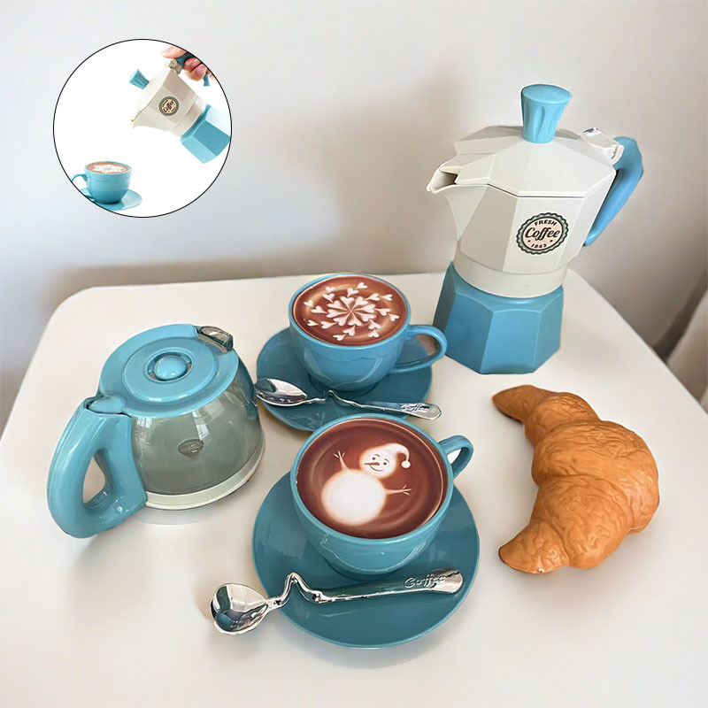 ชุดของเล่นจำลองชุดกาแฟ 4/11 ชิ - Kids Outdoor Kitchen Diy บทวิจารณ์และราคา