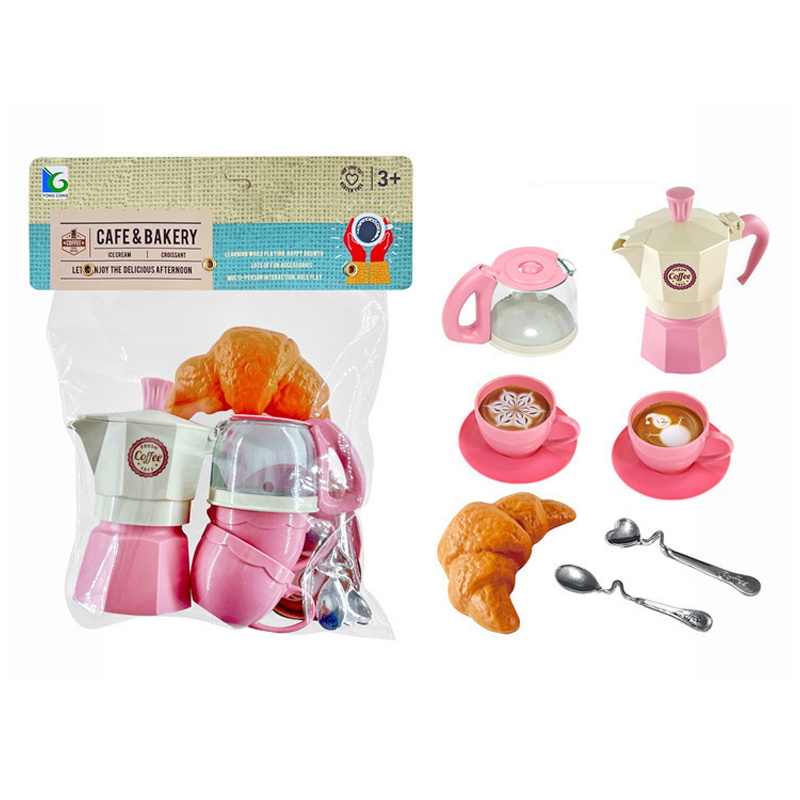 11PCS เล่นแกล้งทําเป็นกาแฟชุด  - Kids Outdoor Kitchen Diy บทวิจารณ์และราคา