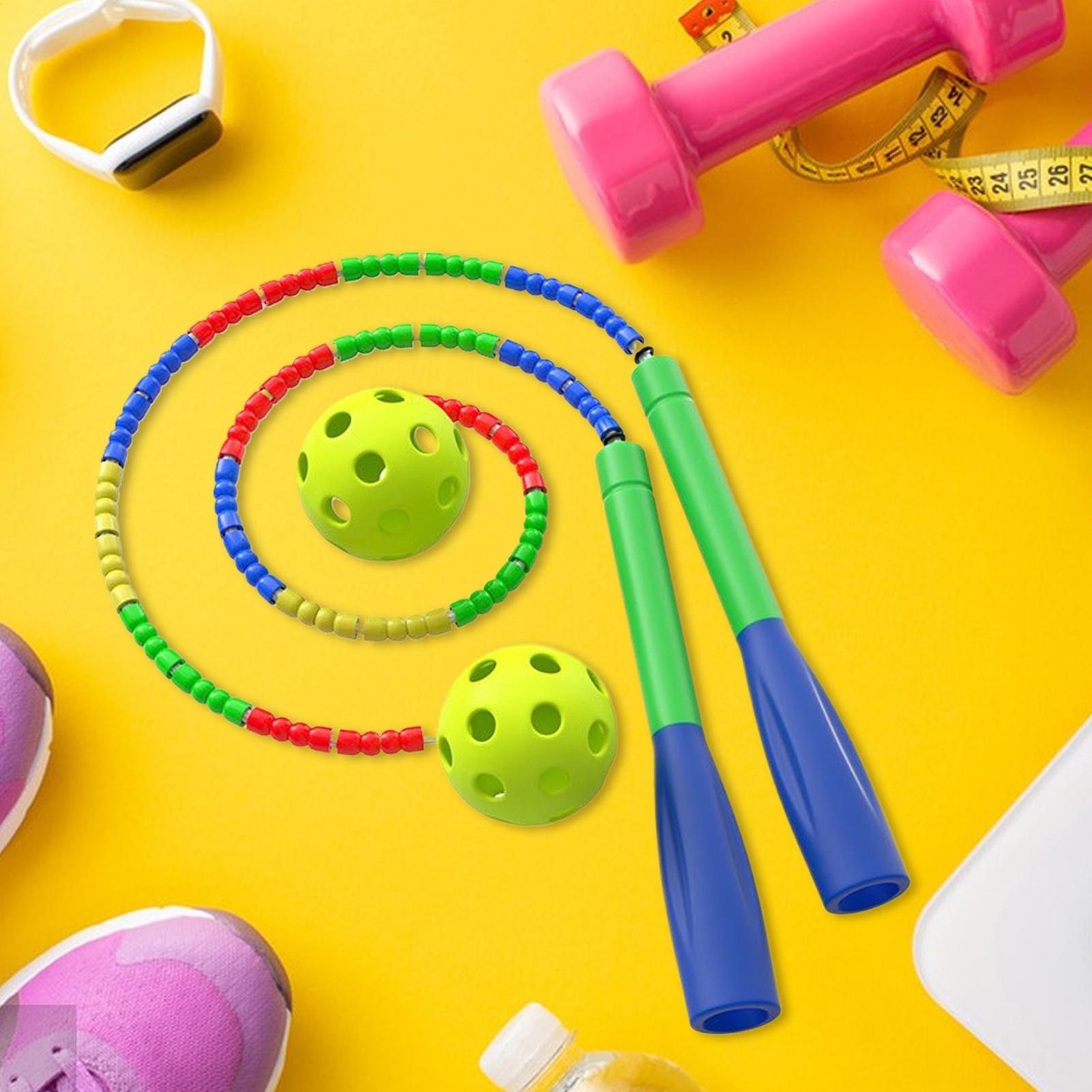 เชือกกระโดดแบบไร้สายพร้อมลูกบอ - Kids Outdoor Gym Equipment บทวิจารณ์และราคา
