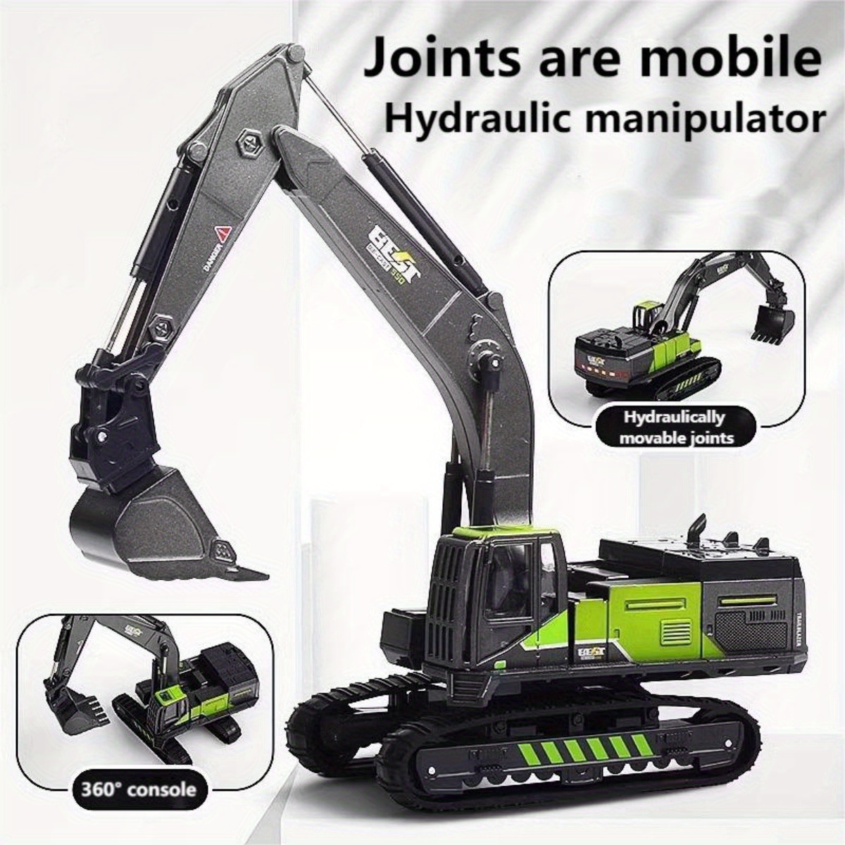 โมเดลรถวิศวกรรมแบบไดแคสต์อัลลอ - Kids Outdoor Excavator บทวิจารณ์และราคา