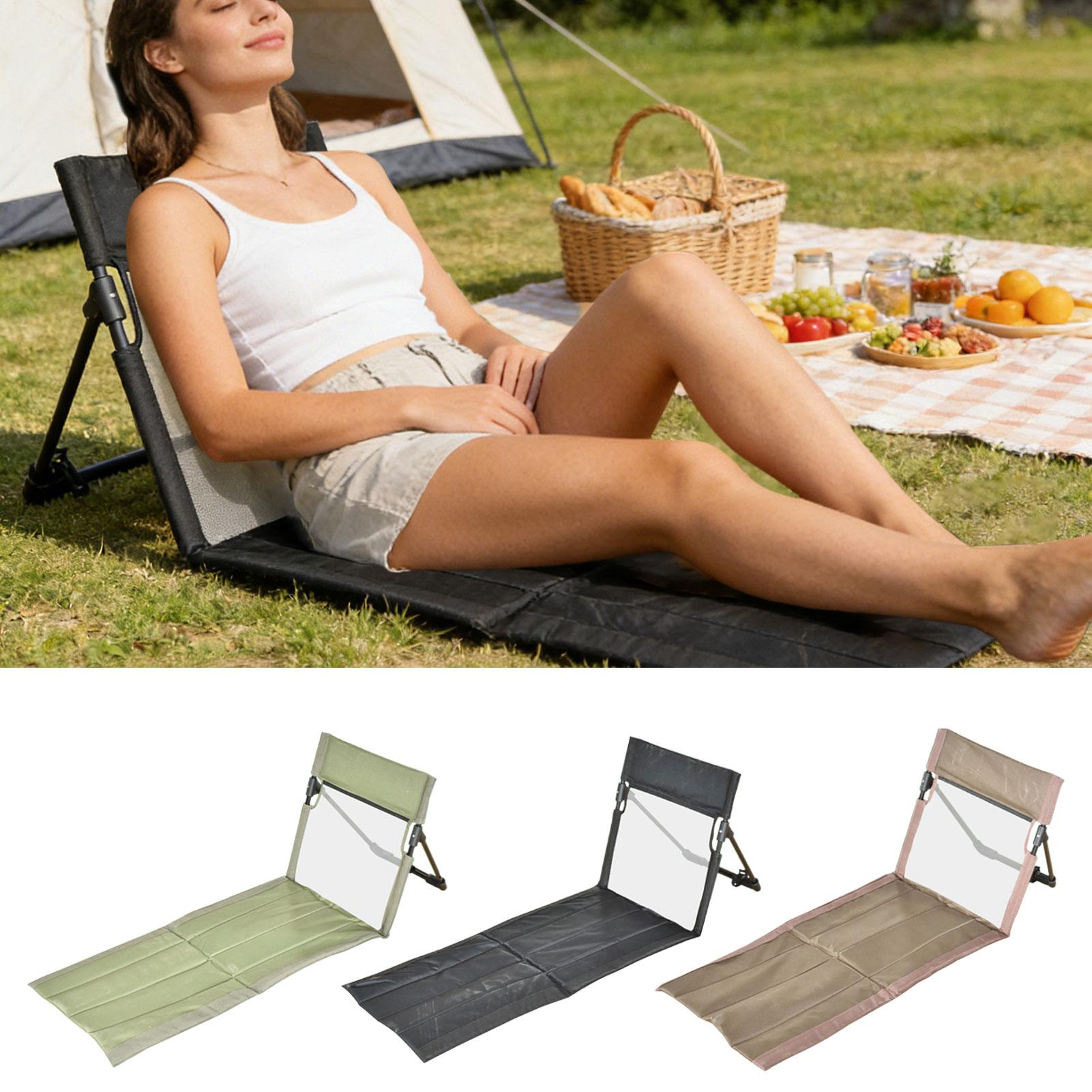 เก้าอี้ชายหาดแบบพับได้ เบาะนั่ - Kids Outdoor Lounger Chair บทวิจารณ์และราคา