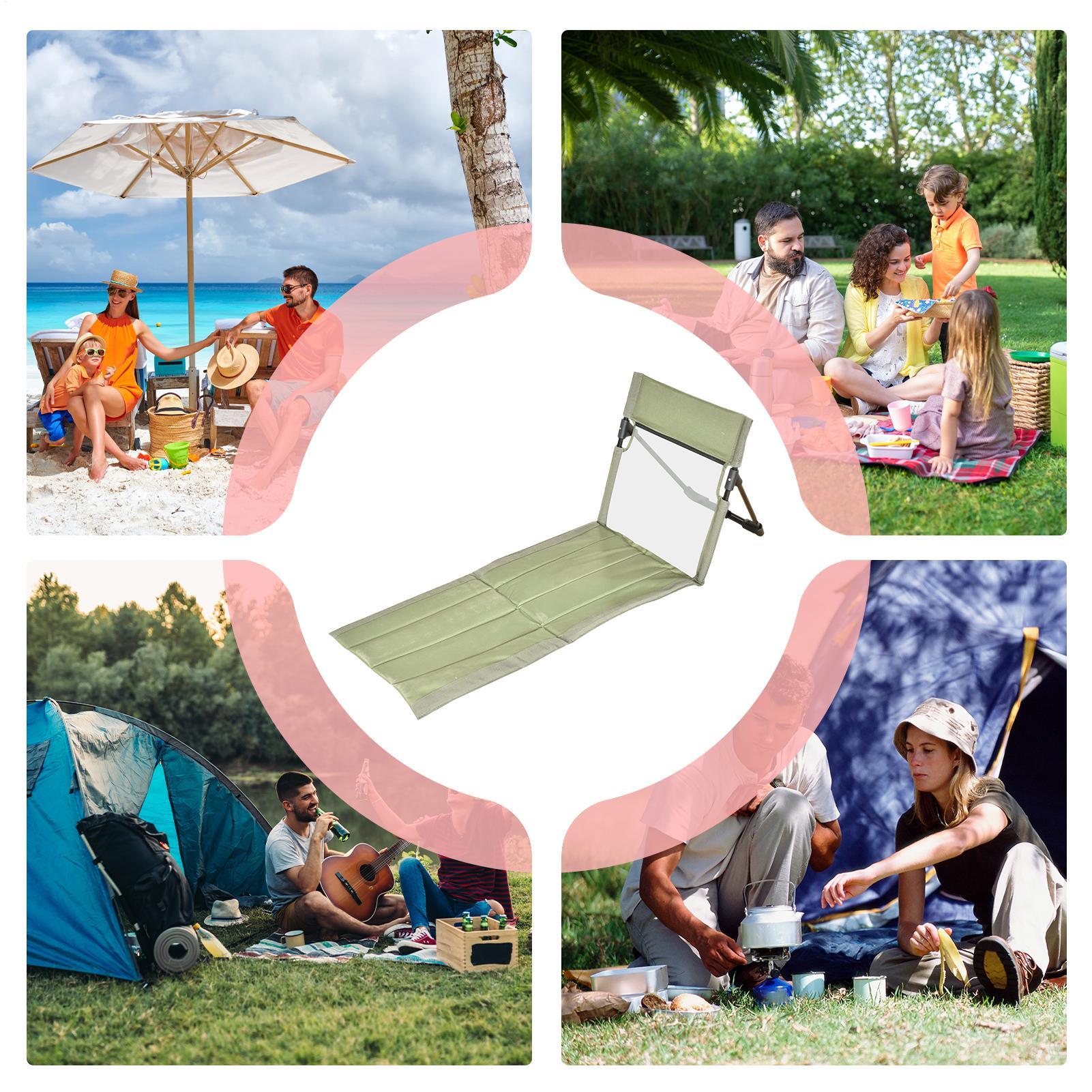 เก้าอี้ชายหาดแบบพับได้ เบาะนั่ - Kids Outdoor Lounger Chair บทวิจารณ์และราคา