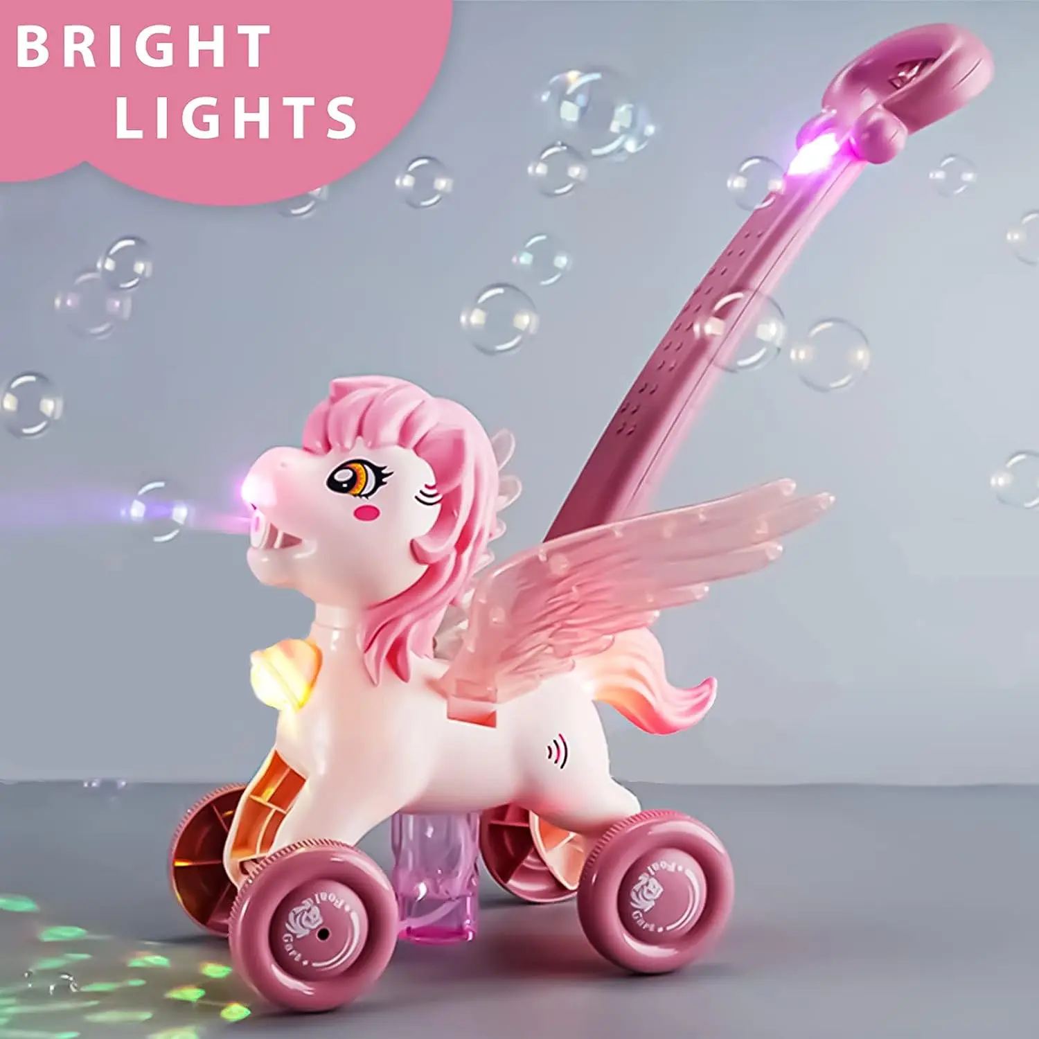 Pony Bubble Machine สําหรับเด็ - Kids Outdoor Lawn Mower บทวิจารณ์และราคา