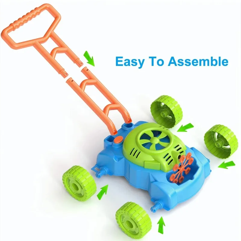 เครื่องทำฟองอากาศไฟฟ้ารถเข็นขอ - Kids Outdoor Lawn Mower บทวิจารณ์และราคา