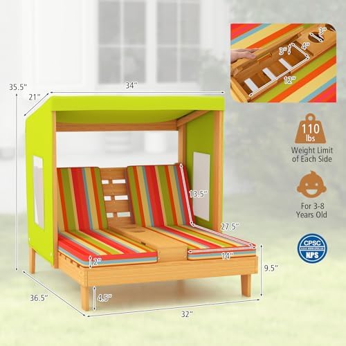 เก้าอี้นอนเด็กแบบกลางแจ้ง, เก้ - Kids Outdoor Lounger Chair บทวิจารณ์และราคา