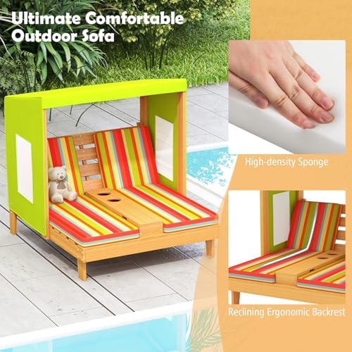 เก้าอี้นอนเด็กแบบกลางแจ้ง, เก้ - Kids Outdoor Lounger Chair บทวิจารณ์และราคา