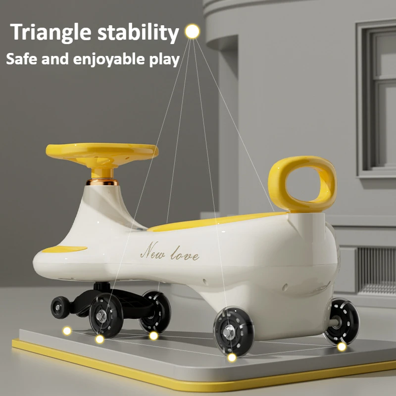 รถโยกเด็กน่ารัก ป้องกันการพลิก - Kids Outdoor Car บทวิจารณ์และราคา