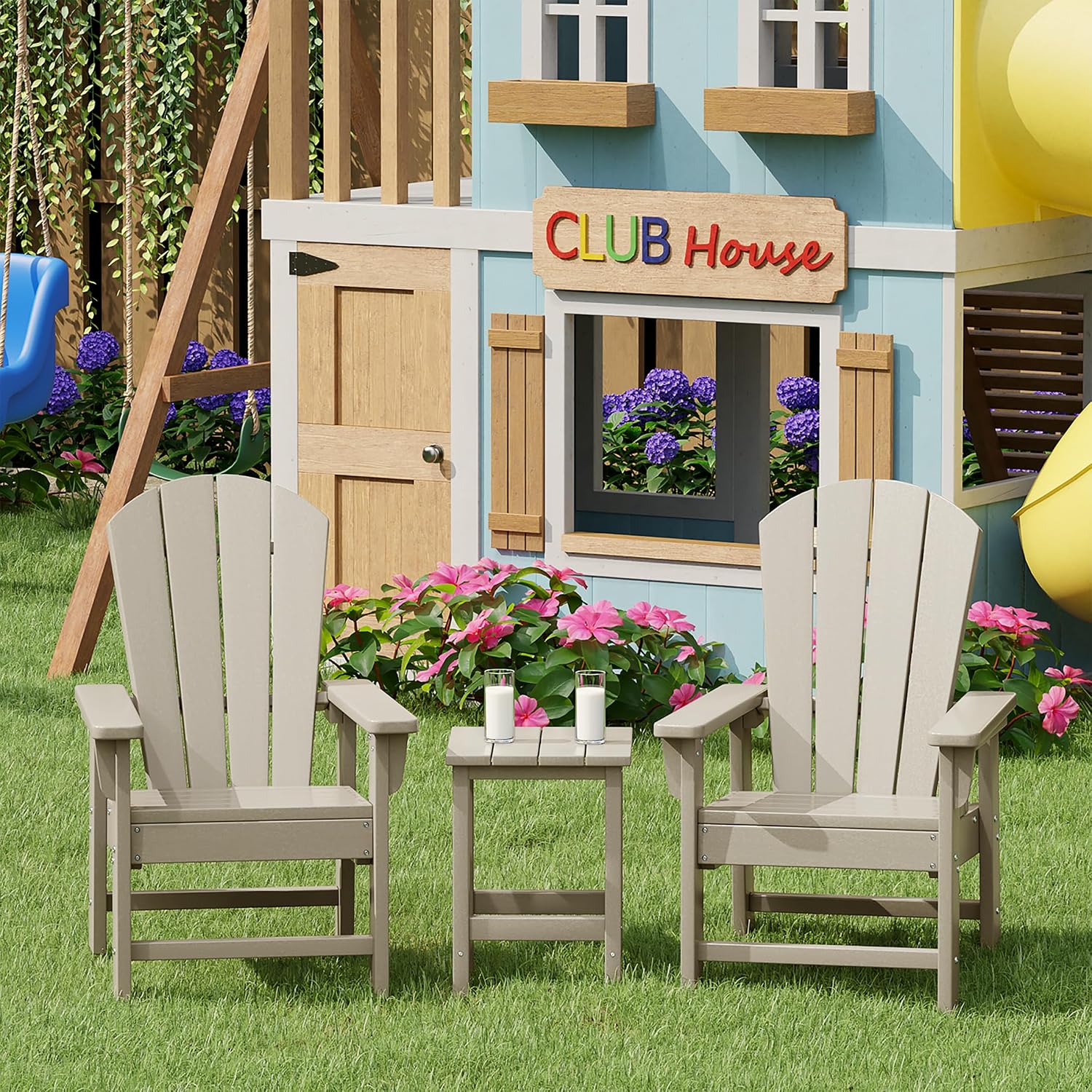 ชุดเก้าอี้สนามสำหรับเด็ก 2 ตัว - Kids Outdoor Lounger Chair บทวิจารณ์และราคา
