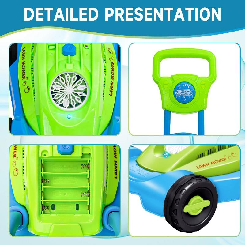 เครื่องทำฟองสบู่แบบรถเข็น เครื - Kids Outdoor Lawn Mower บทวิจารณ์และราคา