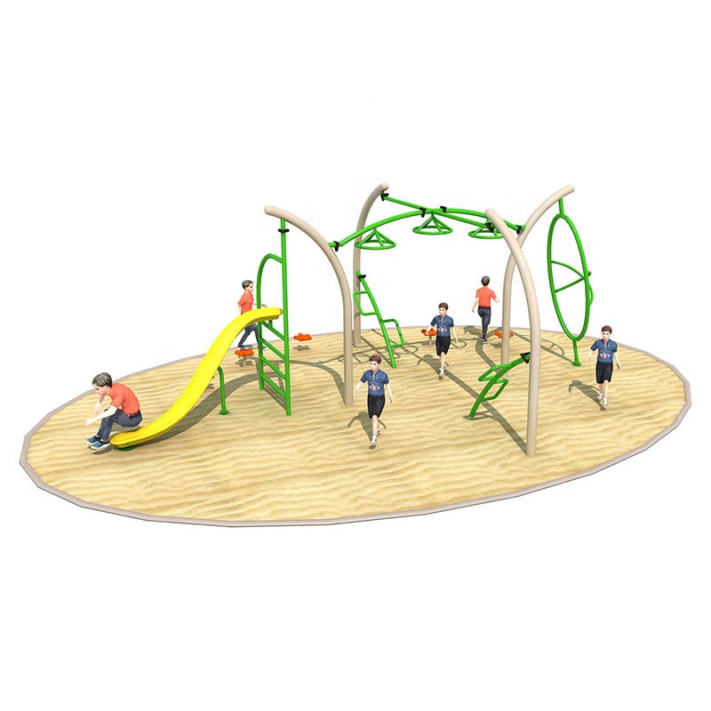 ราวโลหะสำหรับเด็กเล่นกลางแจ้ง  - Kids Outdoor Gym Equipment บทวิจารณ์และราคา