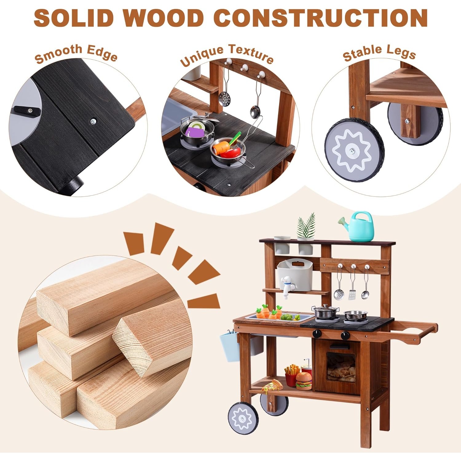 ชุดครัวโคลนกลางแจ้งสำหรับเด็ก  - Kids Outdoor Sink บทวิจารณ์และราคา
