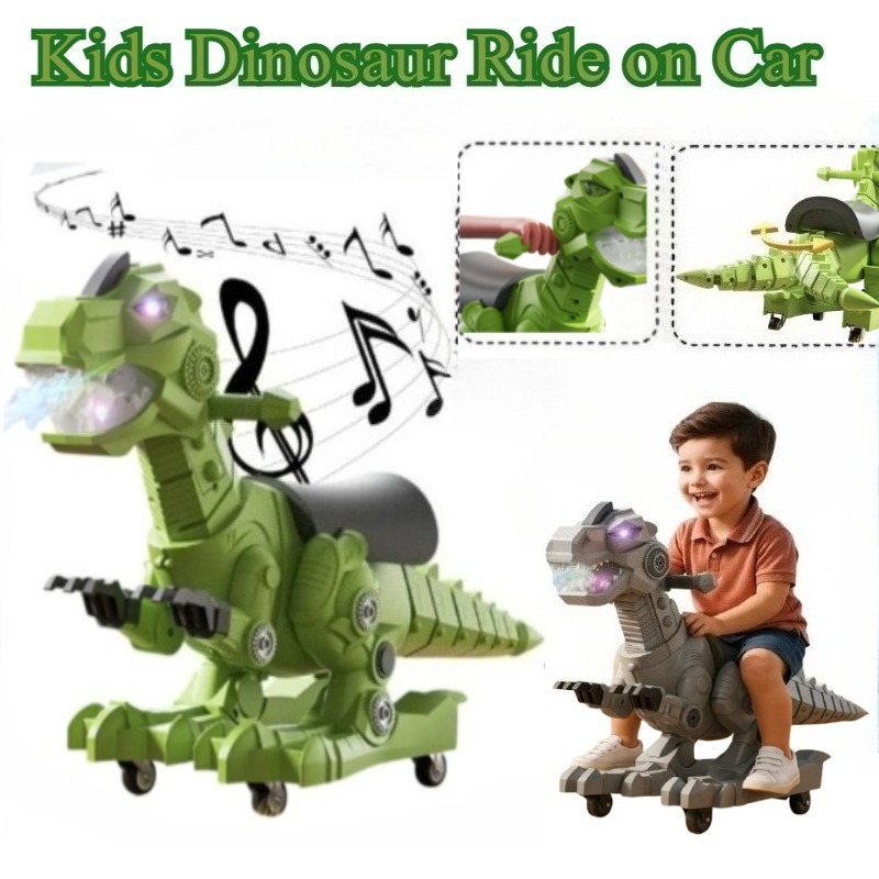ของเล่นไดโนเสาร์ขี่ได้สำหรับเด - Kids Outdoor Car บทวิจารณ์และราคา