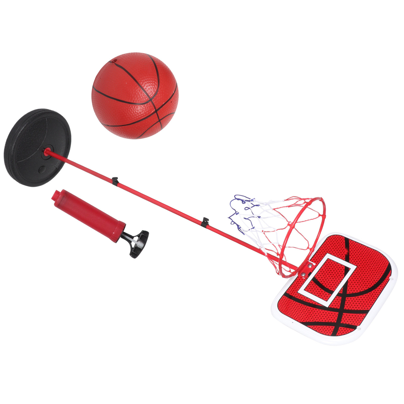 ชุดห่วงบาสเก็ตบอล 1 ชุด ปรับคว - Basketball Hoop Outdoor บทวิจารณ์และราคา
