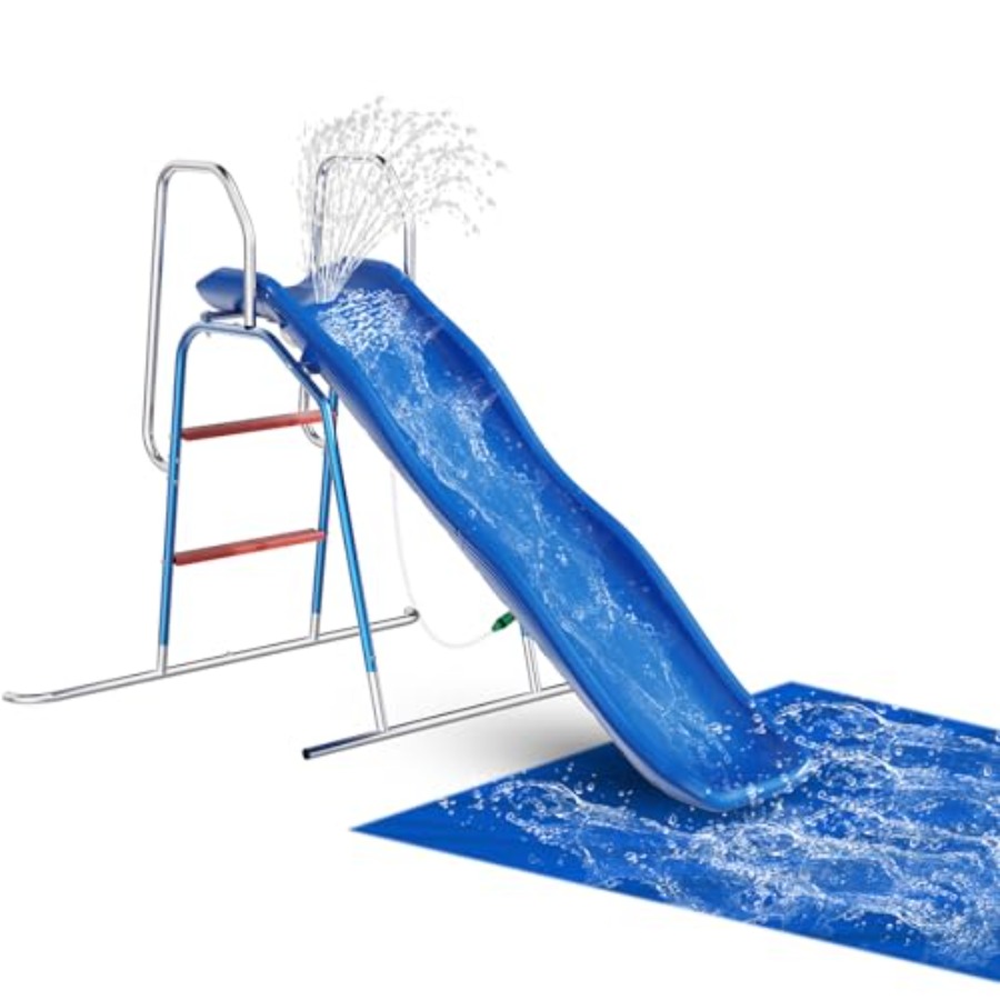 สไลเดอร์น้ำสำหรับเด็กในสวนหลัง - Kids Outdoor Water Sprinkler บทวิจารณ์และราคา