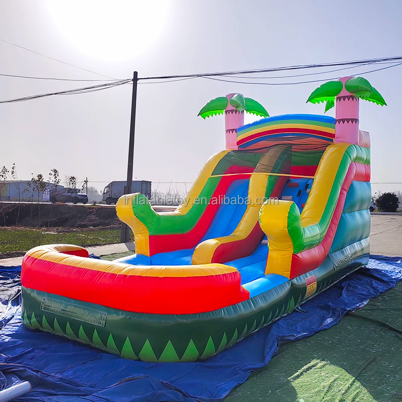 สไลเดอร์น้ำเป่าลม PVC คุณภาพดี - Kids Outdoor Play บทวิจารณ์และราคา