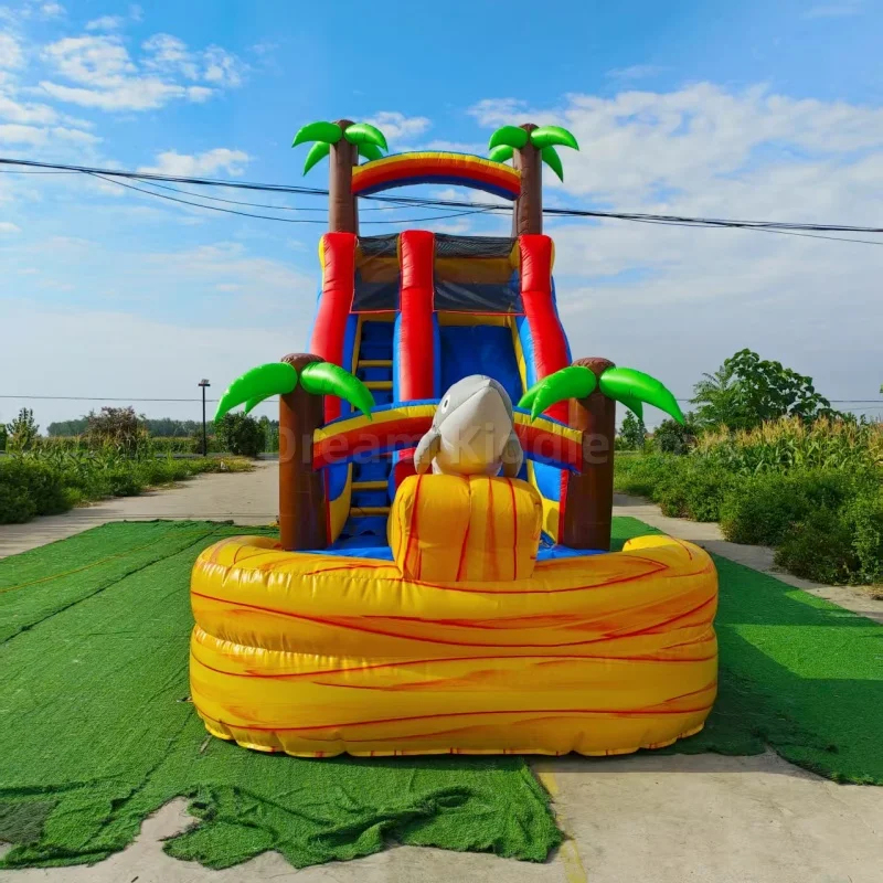 สไลเดอร์น้ำเป่าลม PVC คุณภาพดี - Kids Outdoor Play บทวิจารณ์และราคา